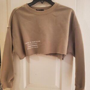 Pullover Crop Top.  Size Small.